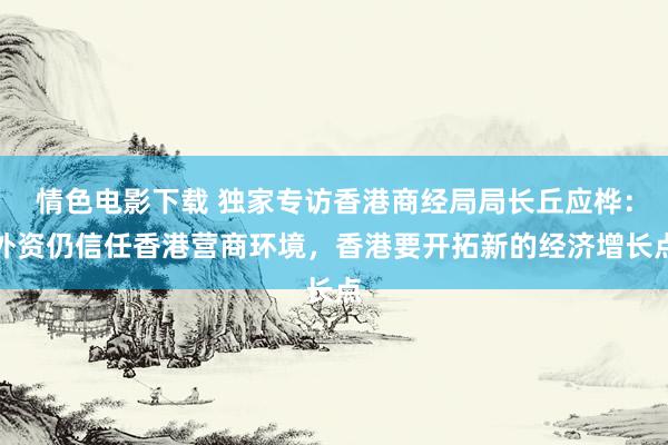 情色电影下载 独家专访香港商经局局长丘应桦：外资仍信任香港营商环境，香港要开拓新的经济增长点